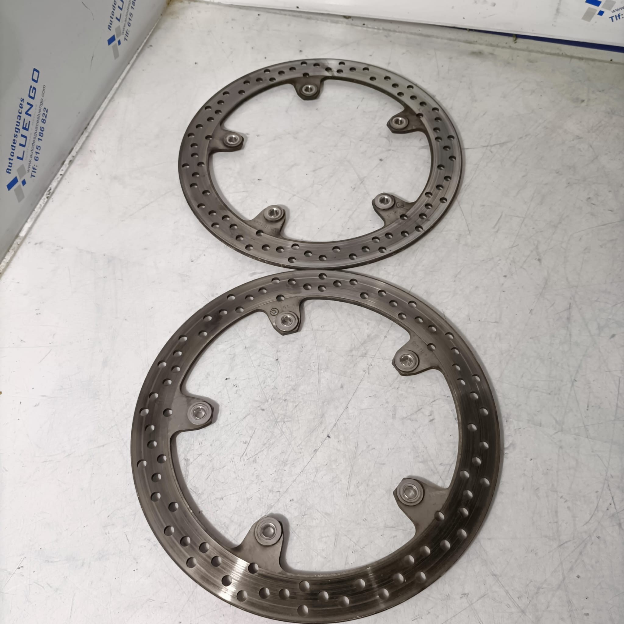 Discos freno delanteros BMW F800R 2017